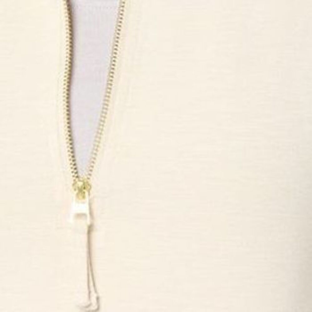 Maya J Women's Top Sz L Half Zip Kanga White A688394 - Picture 2 of 4